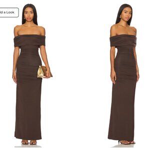 House of Harlow Brown Maxi Dress